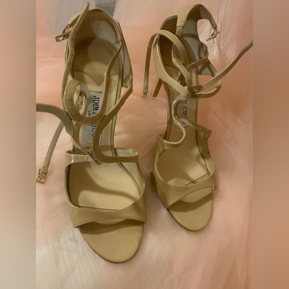 Jimmy choo  heel sandals size 9. Great condition